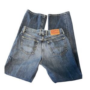 Vintage LUCKY BRAND 100% Cotton Straight Leg Jeans Women's 31x33